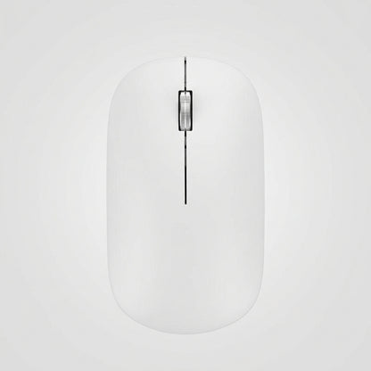 Rechargeable Dual Mode Wireless Mouse with Silent Buttons and Three Speed Levels in Black, Gray or White