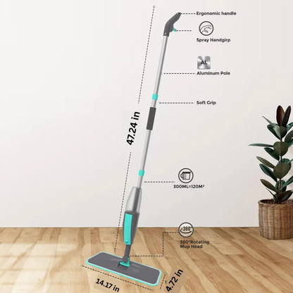 Microfiber Spray Mop for Hard Floors