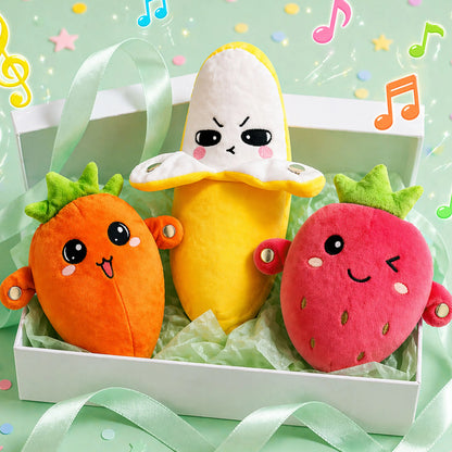 Interactive Plush Toy for Two Player Sensory Play