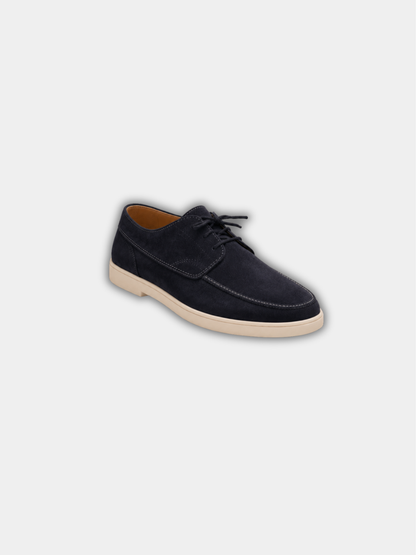 Round Toe Loafers with Cushioned Footbed and Grip Sole for Everyday Wear
