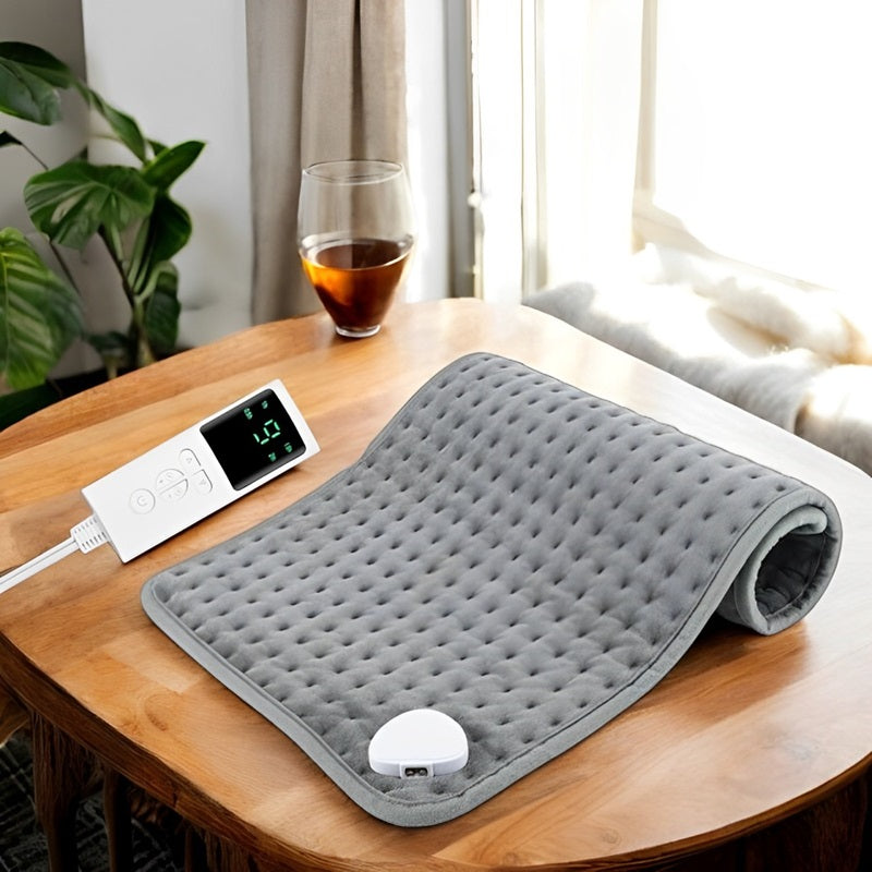 Electric Heating Pad with Timer and Adjustable Temperature