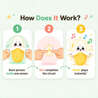 Interactive Plush Toy for Two Players with Laughter Trigger Mechanism