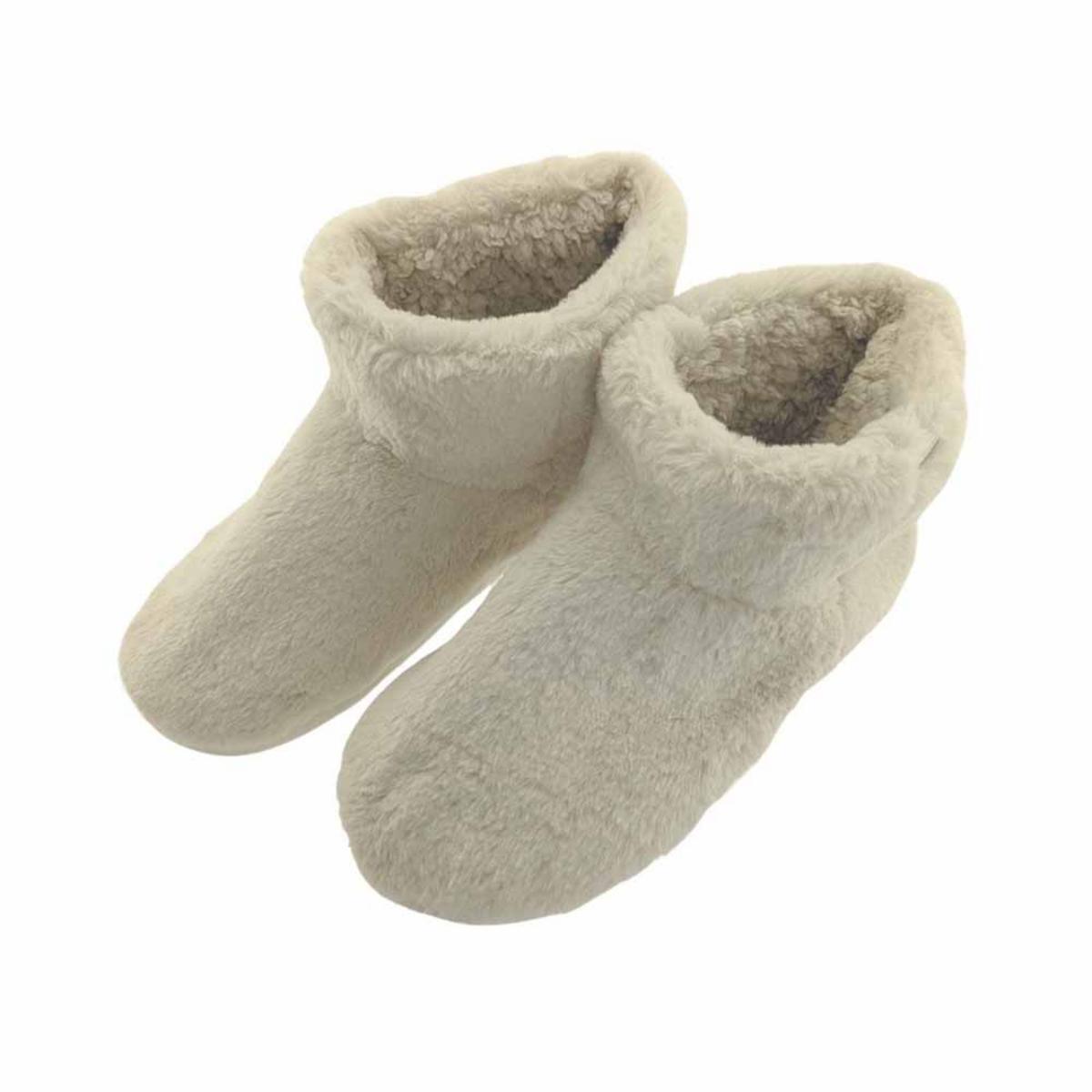 Rechargeable Heated Indoor Slippers with Carbon Fiber Elements and 3 Heat Levels for Home