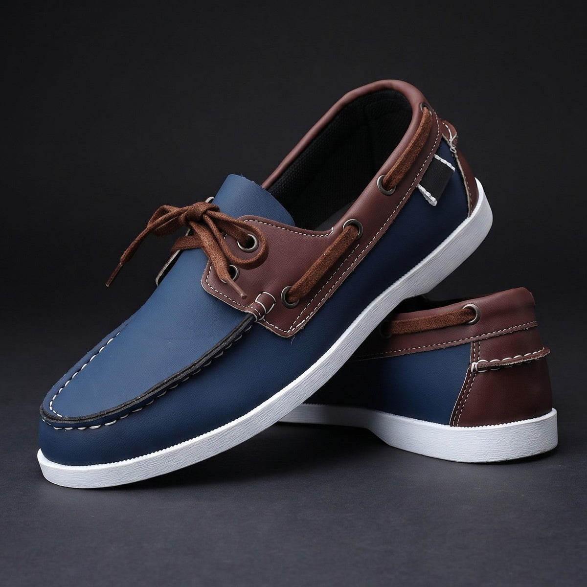 Slip On Loafers with Cushioned Footbed and Textured Grip Sole