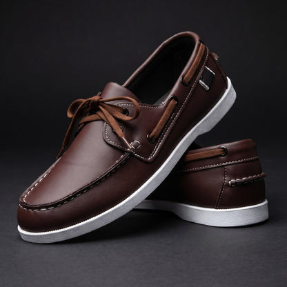 Slip On Loafers with Cushioned Footbed and Textured Grip Sole
