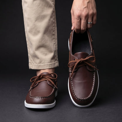 Slip On Loafers with Cushioned Footbed and Textured Grip Sole