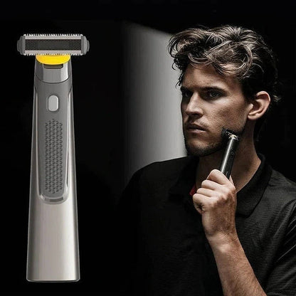Cordless Rechargeable Precision Shaver, Portable Electric Razor for Men with Precision Trimming