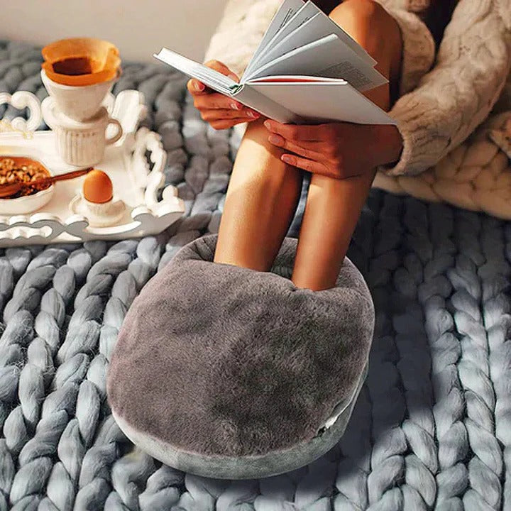 Electric XL foot warmer, for warm feet in every season
