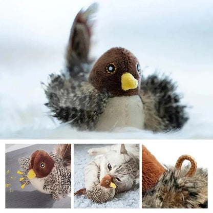 Interactive Sound Bird Cat and Dog Toy