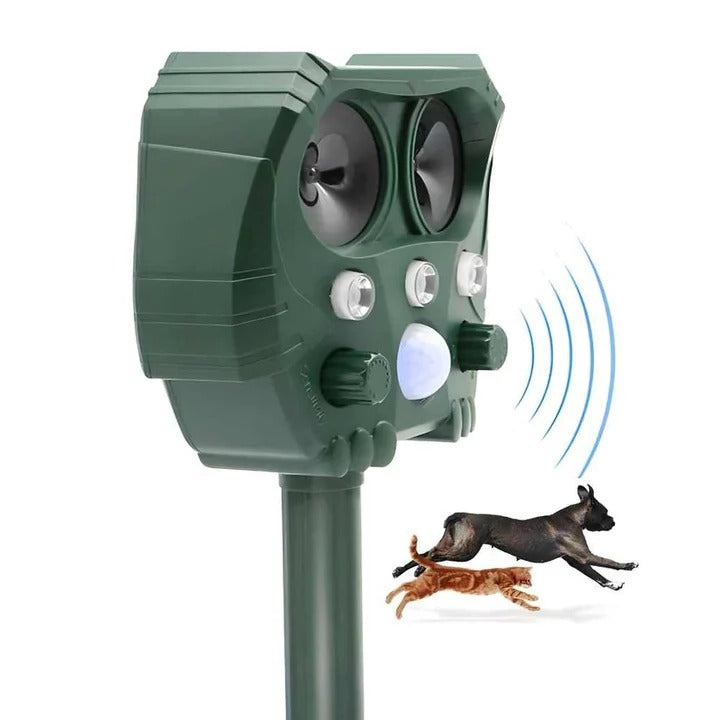 Ultrasound and Noise Sonar Repellent Deterrent