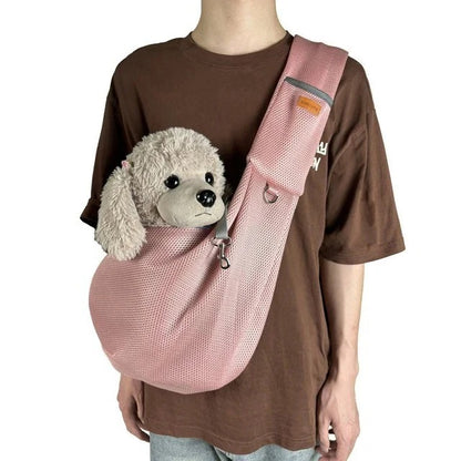 Lightweight & Breathable Crossbody Dog Sling Shoulder Bag