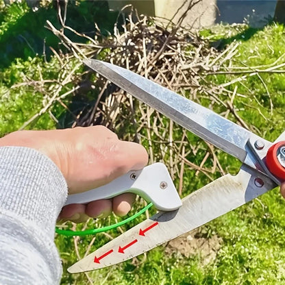Compact Manual Knife Sharpener for Kitchen and Garden Tools
