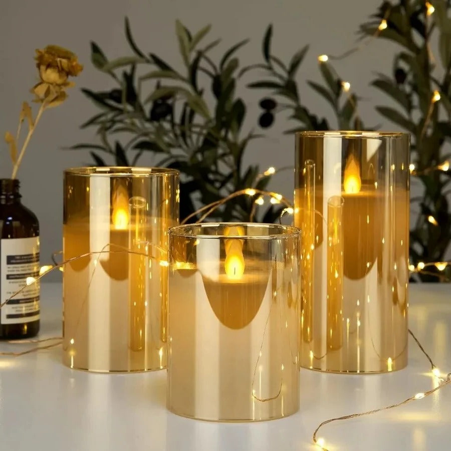 Realistic Flameless Candles with Remote