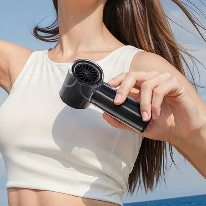 Turbo Cool Rechargeable Portable Hand Held Mini Fan
