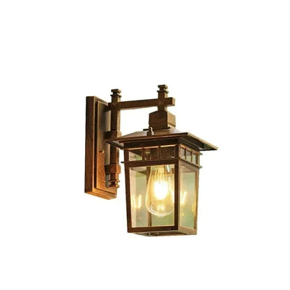 Modern Outdoor Wall Mounted Light Fixture for Entryways and Yards
