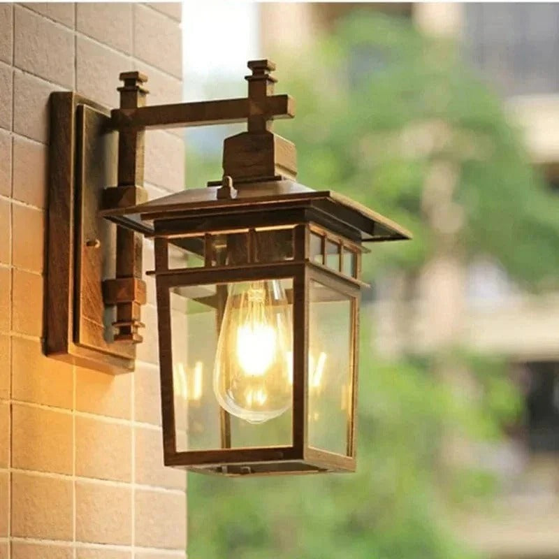 Modern Outdoor Wall Mounted Light Fixture for Entryways and Yards