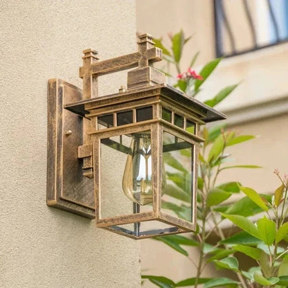 Modern Outdoor Wall Mounted Light Fixture for Entryways and Yards