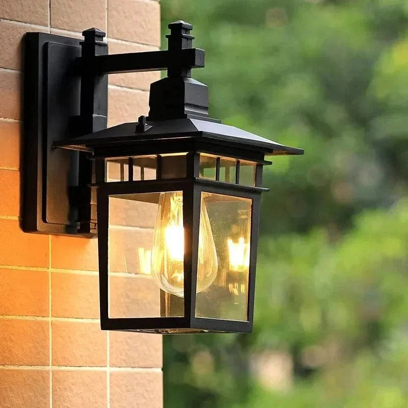 Modern Outdoor Wall Mounted Light Fixture for Entryways and Yards