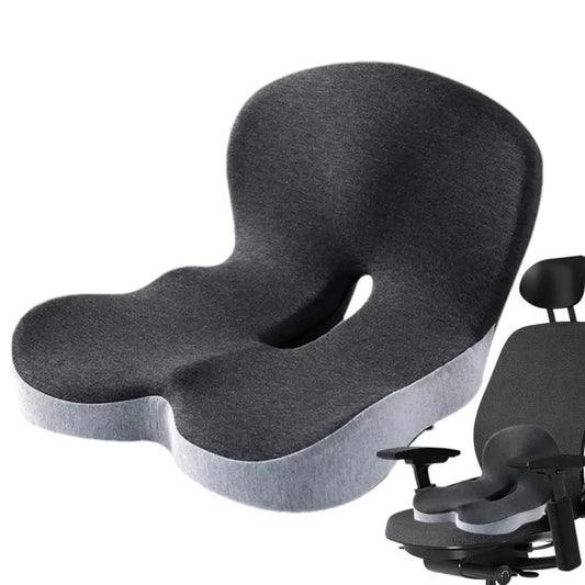 Memory Foam Lumbar Pillow Seat Cushion
