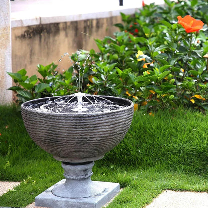 LED Solar Energy Fountain