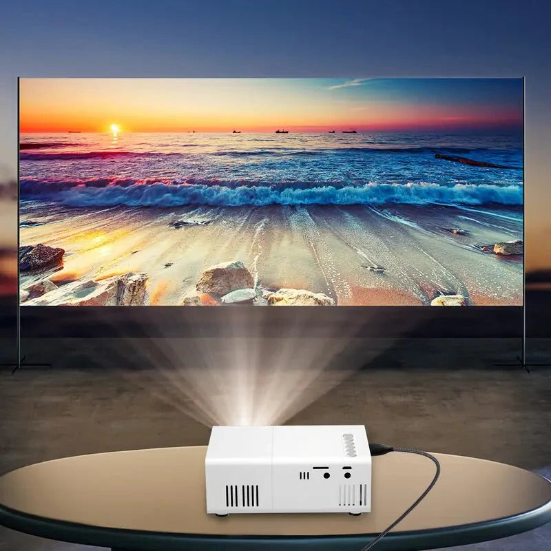 HD 720p  Fast Focus  Portable Projector