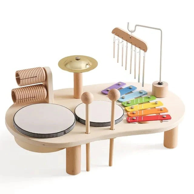 Wooden Music Station Creative Musical Fun for Little Ones