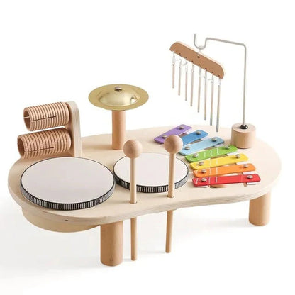 Wooden Music Station Creative Musical Fun for Little Ones