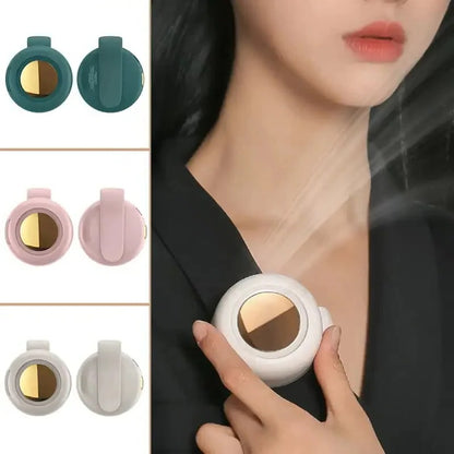 Portable Waist Fan Clip with Bladeless Handheld Design