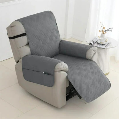 Waterproof Quilted Recliner Arm Chair Slip Cover