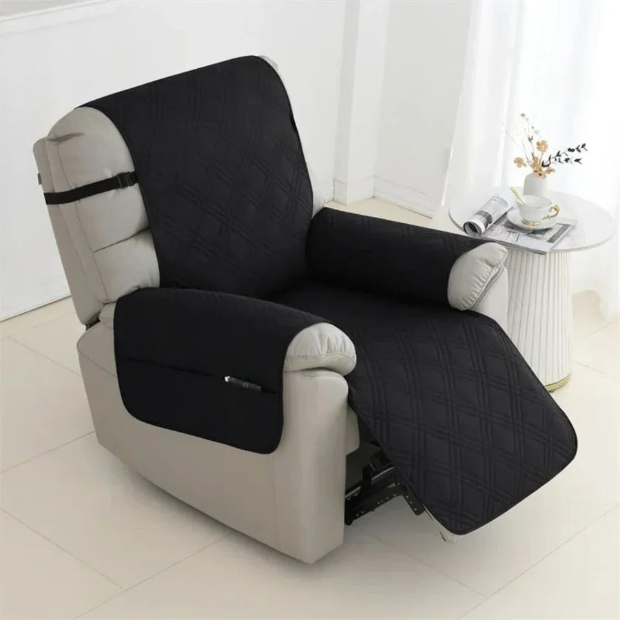 Waterproof Quilted Recliner Arm Chair Slip Cover