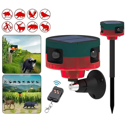 360 Degree Solar Repeller for Pigeon, Bird, Wild Boar, Rabbit and Deer