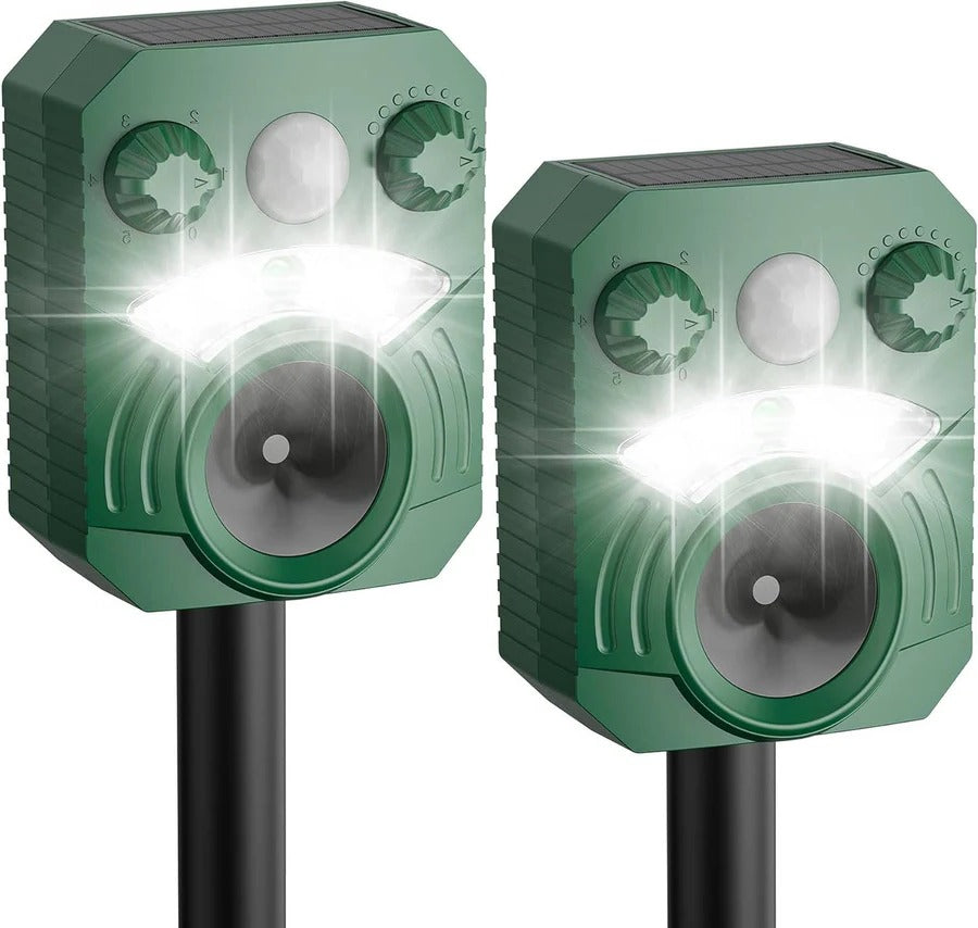 Advanced Ultrasonic Outdoor Cat and Dog Deterrent