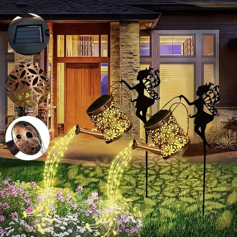 Outdoor Light Decorations Hanging Fairy Lamp
