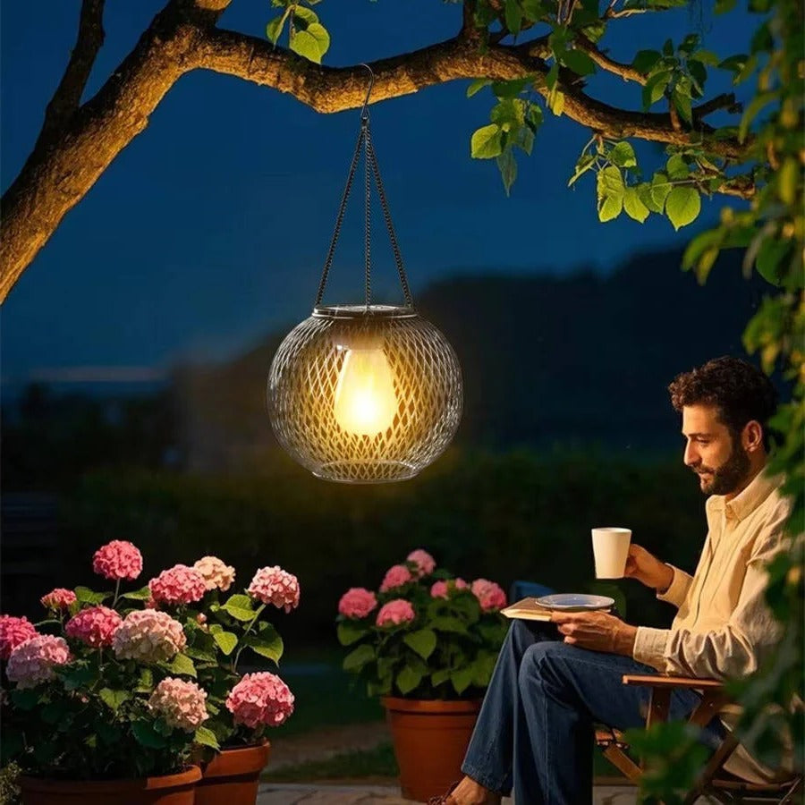 Outdoor Solar Hanging Lantern
