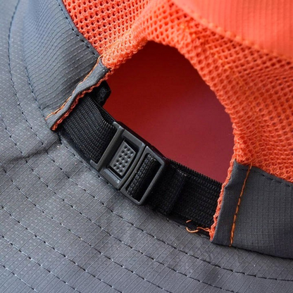 Foldable Sun Hat, UV Protection Fisherman Style with Adjustable Strap