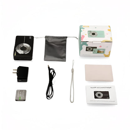 Compact Digital Camera with Retro Design