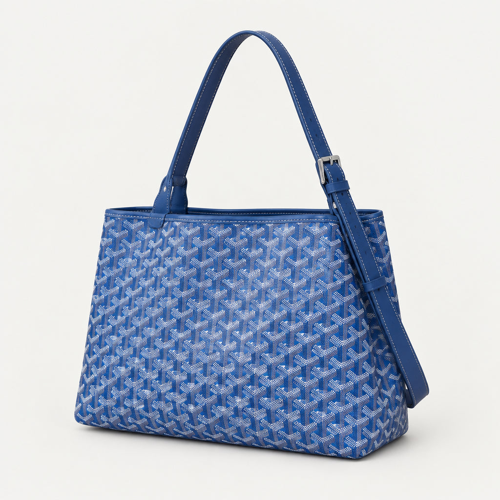 Womens Structured Shoulder Bag with Adjustable Removable Strap in Five Colors