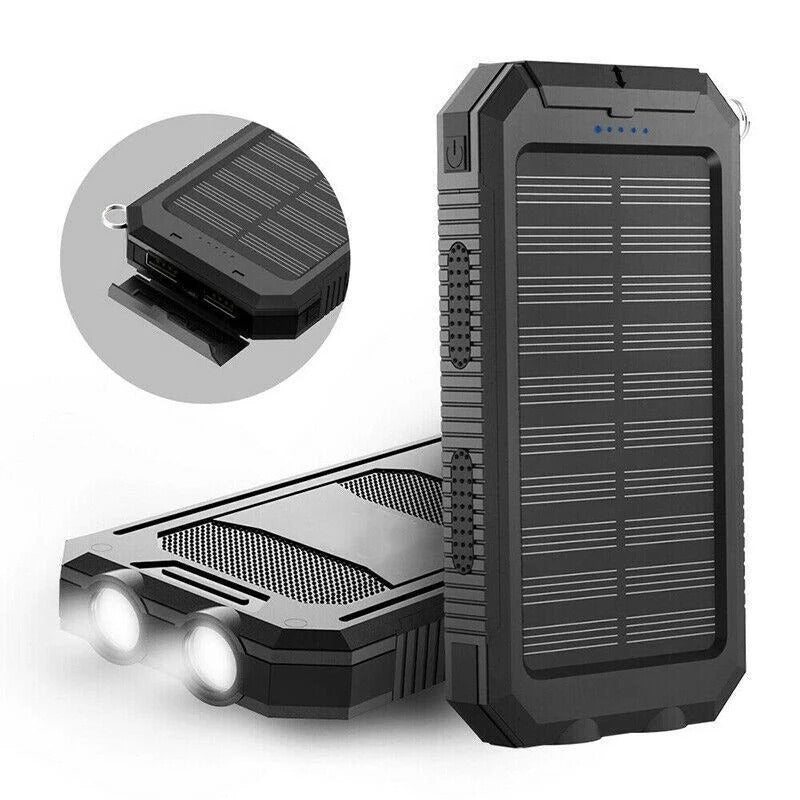 Solar Charger Waterproof Power Bank