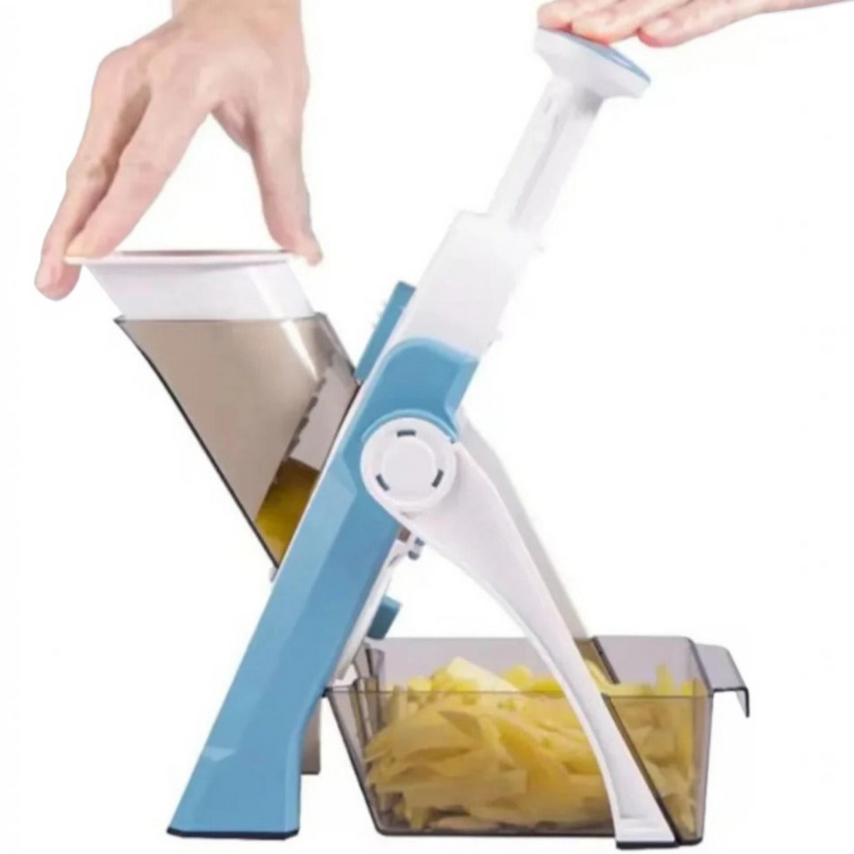 5 in 1 Vegetable Slicer with Collecting Tray