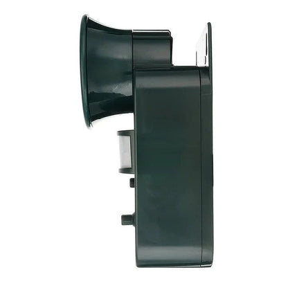 Battery Powered Ultrasonic Animal Repeller with Motion Sensor and Flashing Light for Yards and Sheds