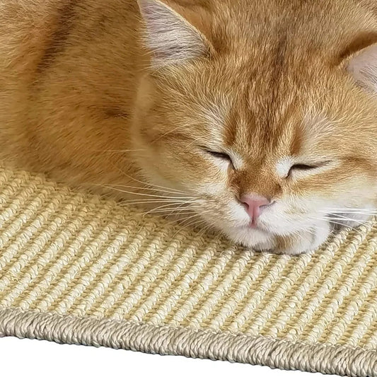 Sisal Cat Scratcher Board Mat for Furniture and Play