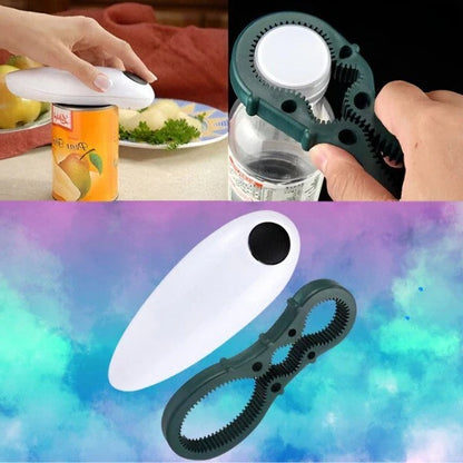 Electric Can Opener and Bottle Opener