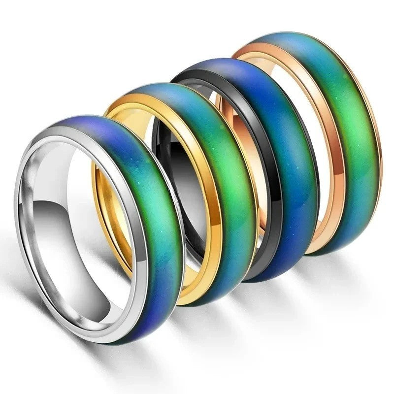 Stainless Steel Mood Ring