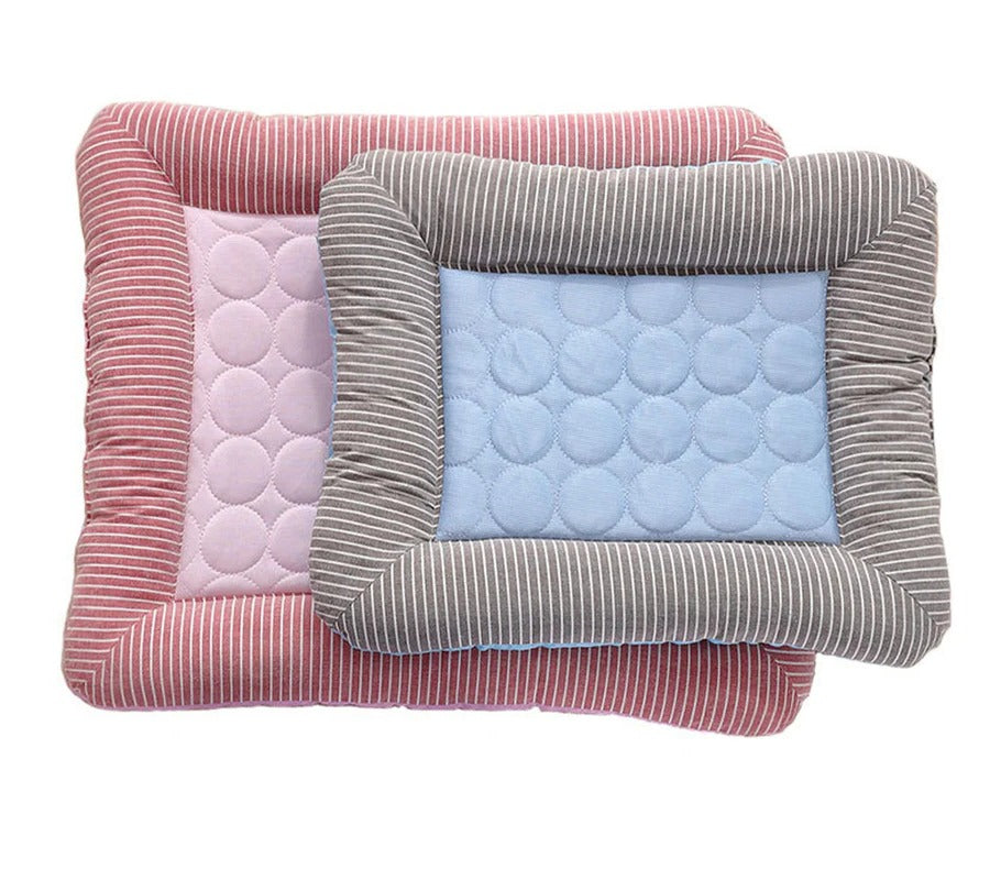 Cooling Dog Bed with Ice Silk Material