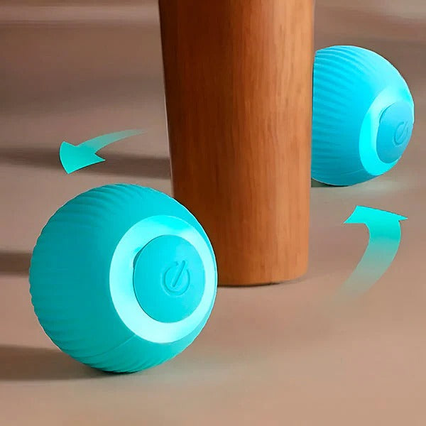 Interactive Pet Ball, Rolls Automatically