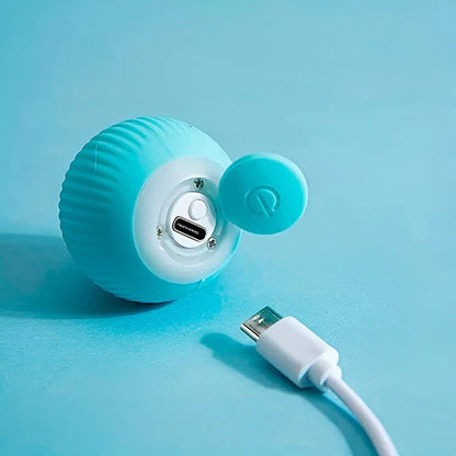 Interactive Pet Ball, Rolls Automatically