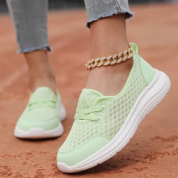Women's Mesh Orthopedic Shoes with Memory Foam Cushioning and Arch Support