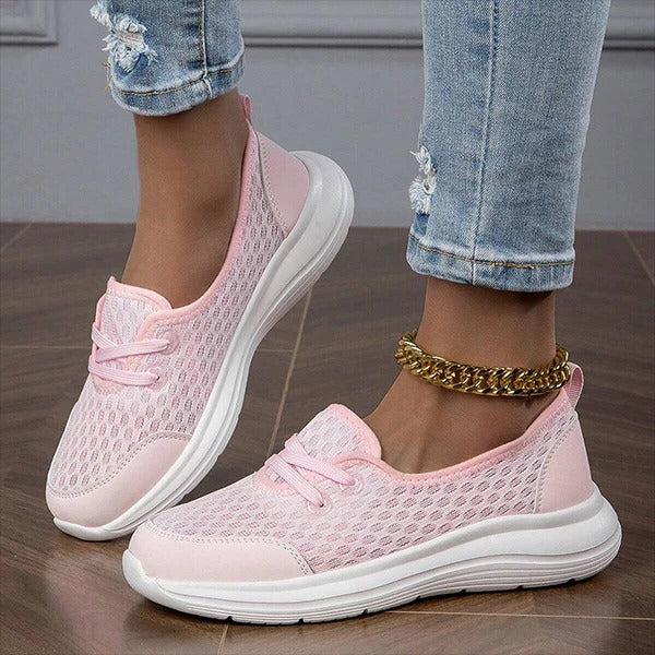 Women's Mesh Orthopedic Shoes with Memory Foam Cushioning and Arch Support