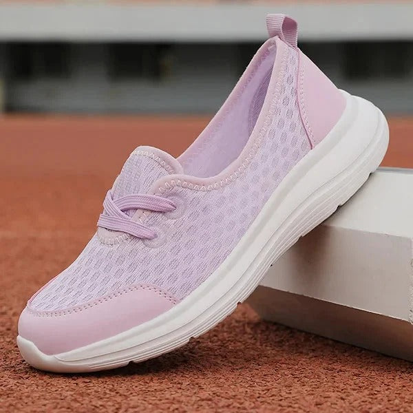 Women's Mesh Orthopedic Shoes with Memory Foam Cushioning and Arch Support
