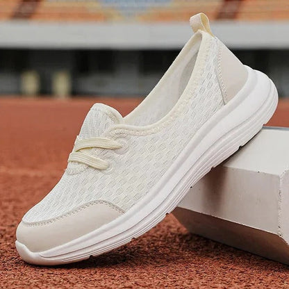 Women's Mesh Orthopedic Shoes with Memory Foam Cushioning and Arch Support